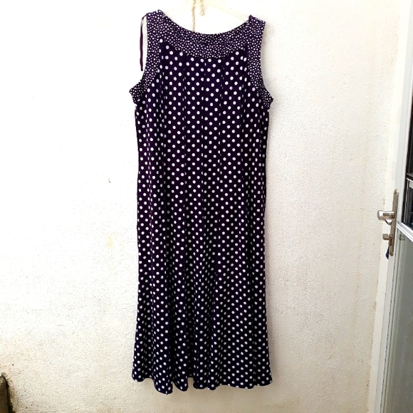 Perception New York sleeveless polka dot dress size XL - Picture 1 of 7